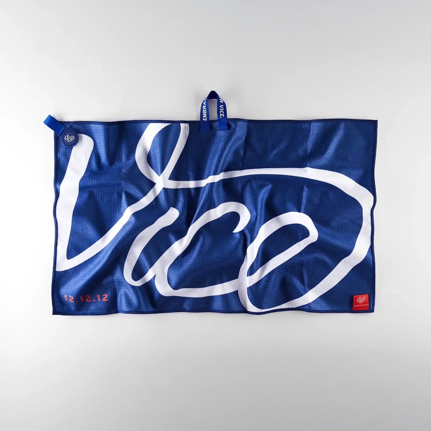 Vice Shine Drip Towel in use