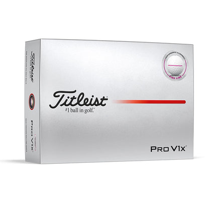 Titleist PRO V1x Performance Alignment Pink