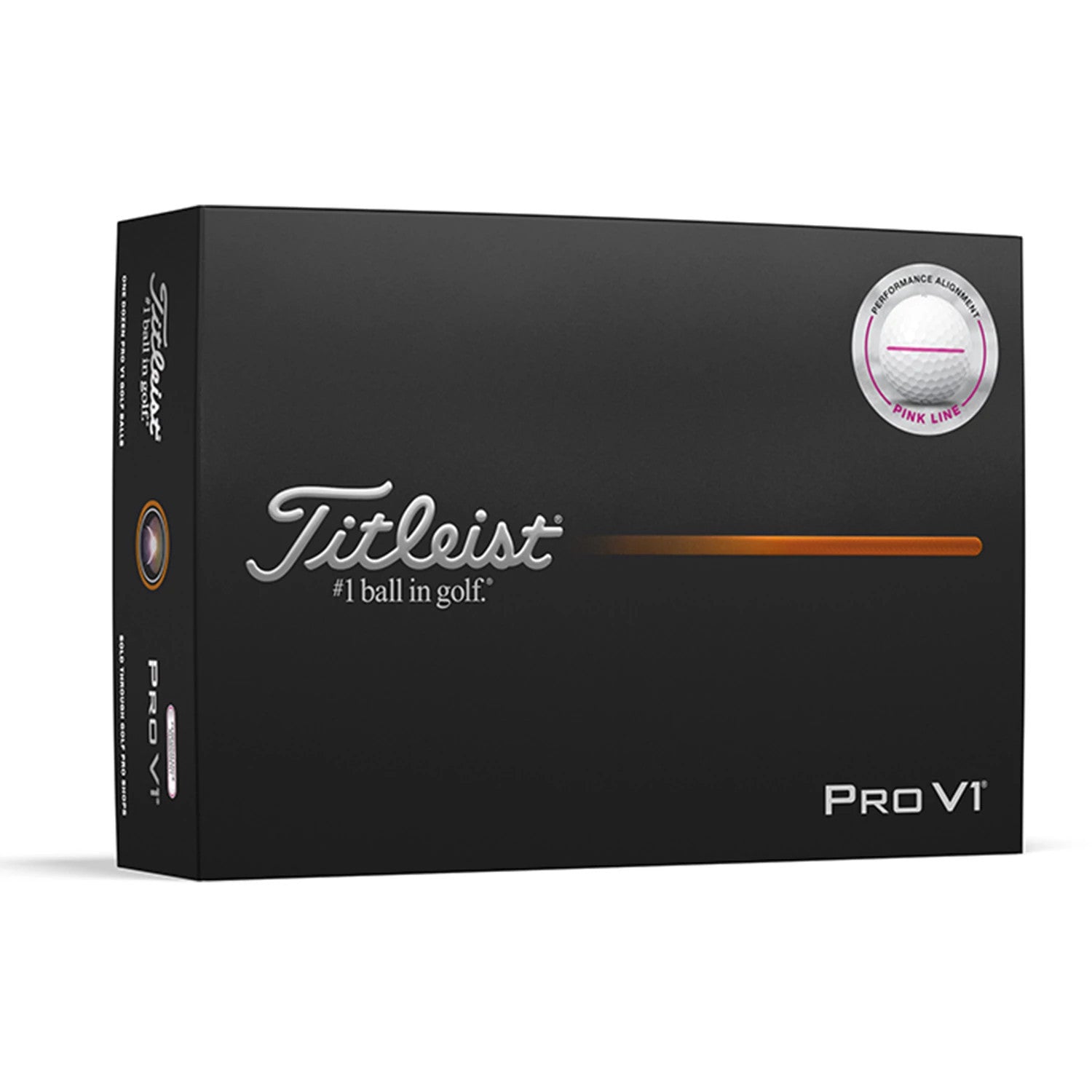 Titleist PRO V1 Performance Alignment Pink