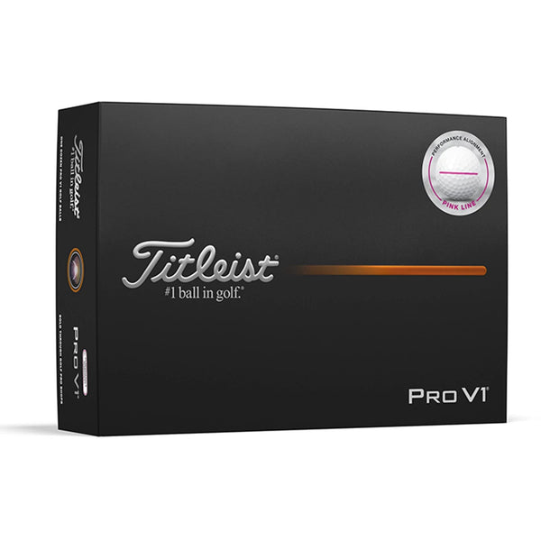 Titleist PRO V1 Performance Alignment Pink